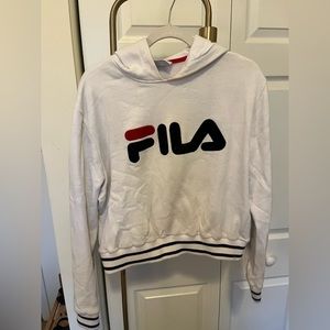 Fila cropped sweatshirt size XL